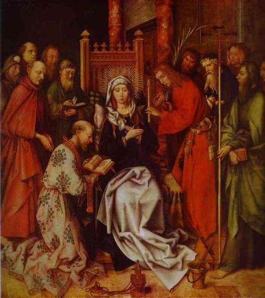 Morte da Virgem- Hans Holbein, O Jovem